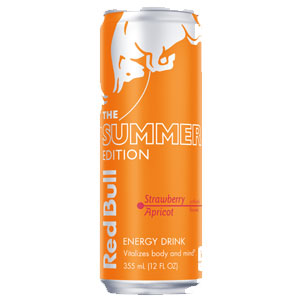 RED BULL SUMMER EDITION STRAWBERRY APRICOT 8.4OZ
